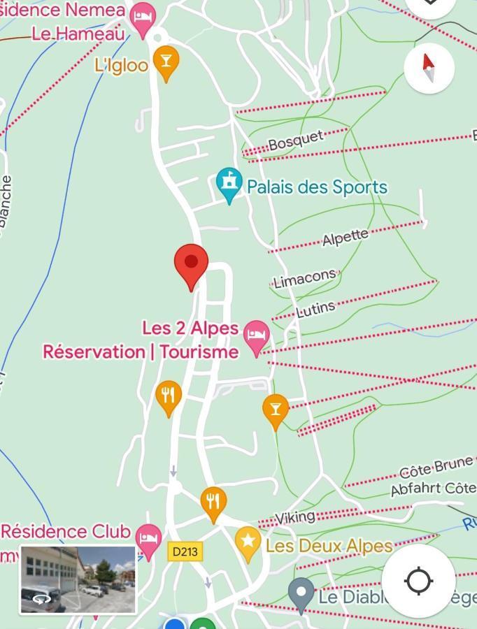L'Ourson Apartment Les Deux Alpes Ngoại thất bức ảnh